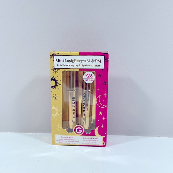 NEW Grande Cosmetics - Mini Lash Envy AM & PM Liquid Eye Liner and Serum - Picture 2 of 5